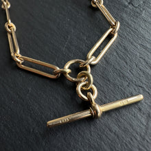 Load image into Gallery viewer, 18k Gold Heavy Trombone Chain
