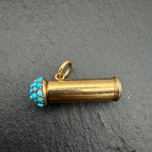 Load image into Gallery viewer, Turquoise Pencil Pendant
