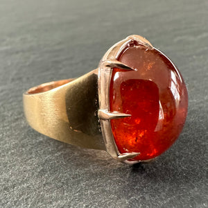 ROCKS Bespoke ~ Garnet Signet Ring