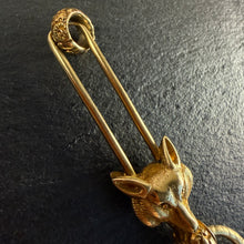 Load image into Gallery viewer, Fox Pendant with Split Ring
