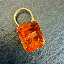 Load image into Gallery viewer, Intaglio Padlock Pendant
