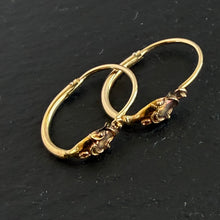 Load image into Gallery viewer, Ouroboros Snake Hoops
