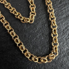 Load image into Gallery viewer, 14k Gold Fancy Link Chain
