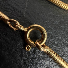 Load image into Gallery viewer, 18k Gold 23.5” Snake Chain
