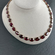 Load image into Gallery viewer, Garnet Rivière Necklace
