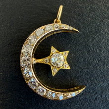 Load image into Gallery viewer, Crescent Moon &amp; Star

