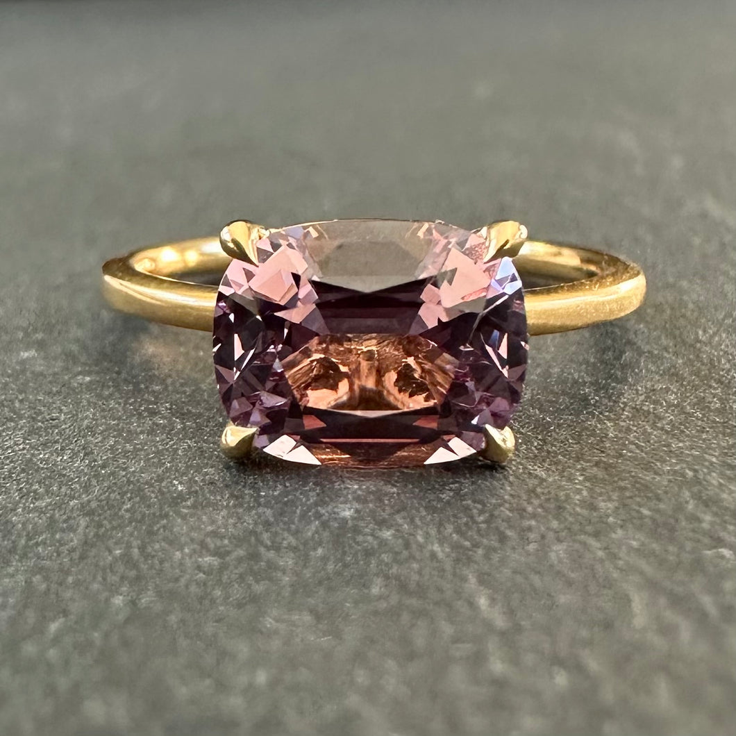 ROCKS Bespoke ~ Pink Spinel Ring