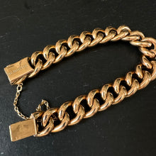 Load image into Gallery viewer, Gold ‘Henriette’ Bracelet Curb Bracelet
