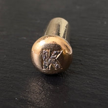 Load image into Gallery viewer, Reserved - “K” Pencil Pendant

