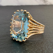 Load image into Gallery viewer, French Aquamarine Ring
