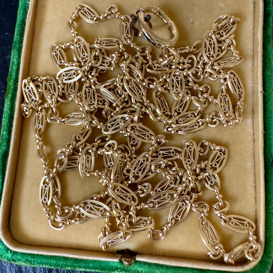 Gold 18k French chain