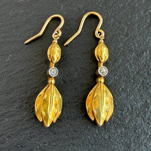 Load image into Gallery viewer, ROCKS Bespoke Gold Earrings
