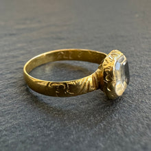 Load image into Gallery viewer, Rock Crystal Mourning Ring
