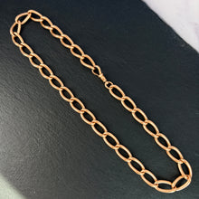 Load image into Gallery viewer, 18k Gold Wide Curb Chain
