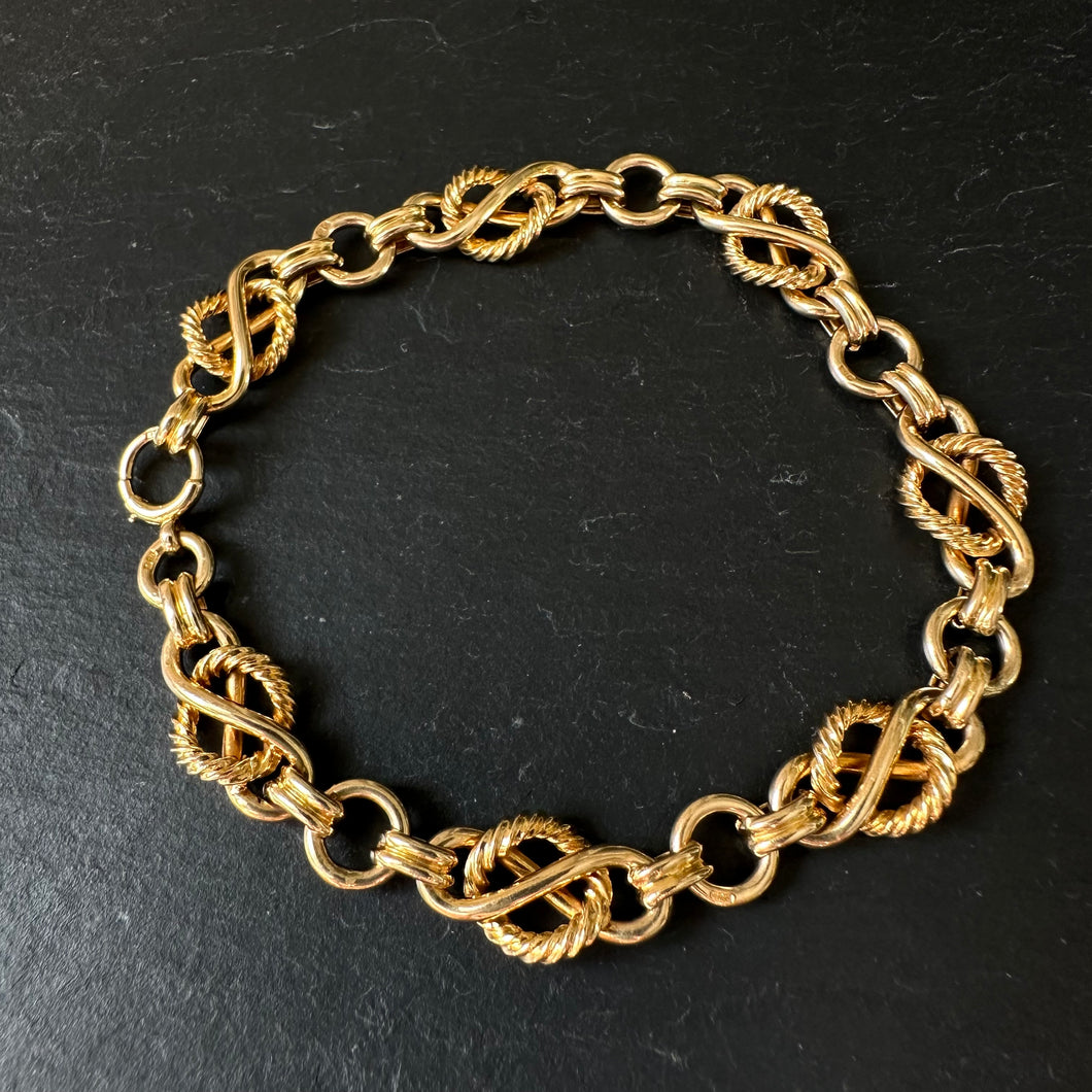 Gold Link Bracelet