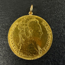 Load image into Gallery viewer, Gold “Half Johanna” Coin Pendant
