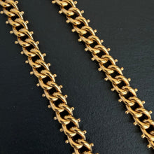 Load image into Gallery viewer, 19.2k Gold Portuguese “Quilópode” Curb Chain
