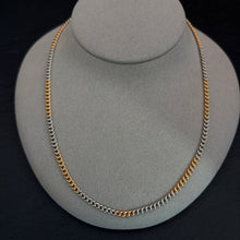 Load image into Gallery viewer, 18k Gold and Platinum Chain 16.25”
