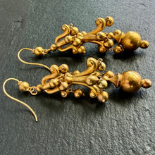 Load image into Gallery viewer, Gold Dangle Earrings
