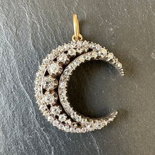 Load image into Gallery viewer, Diamond Crescent Pendant
