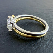 Load image into Gallery viewer, ROCKS Bespoke ~ Platinum and 22k gold Diamond Ring
