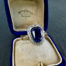 Load image into Gallery viewer, Sapphire + Diamond Ring

