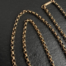 Load image into Gallery viewer, 9k Smooth Round Belcher Link Chain
