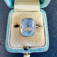Load image into Gallery viewer, Aquamarine Solitaire Ring
