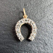 Load image into Gallery viewer, Diamond Horseshoe Pendant
