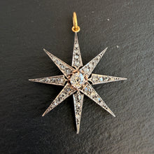 Load image into Gallery viewer, Small Diamond Star Pendant
