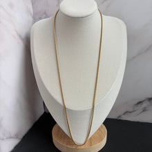 Load image into Gallery viewer, 18k Gold 23.5” Snake Chain
