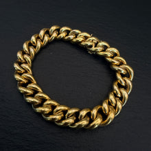 Load image into Gallery viewer, 15k Gold Curb Bracelet
