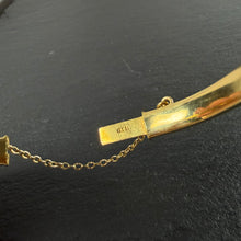 Load image into Gallery viewer, Flat Gold Bangle
