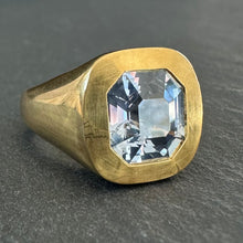 Load image into Gallery viewer, APOR Bespoke ~ Step Cut Sapphire Ring
