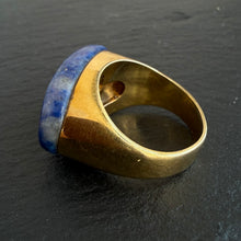 Load image into Gallery viewer, Lapis &amp; Diamond Ring
