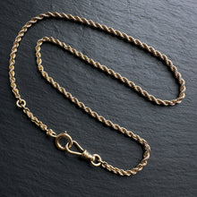 Load image into Gallery viewer, Twisted Rope Chain
