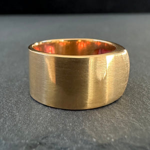 APOR Bespoke ~ Orange-Red Spinel Ring