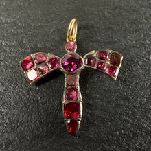 Load image into Gallery viewer, Garnet Dragonfly Pendant
