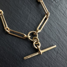 Load image into Gallery viewer, 18k Gold Heavy Trombone Chain
