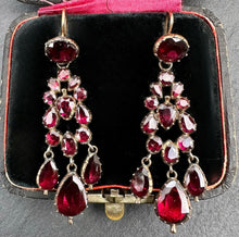 Load image into Gallery viewer, Delicate Garnet Earrings
