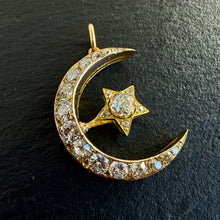 Load image into Gallery viewer, Crescent Moon &amp; Star
