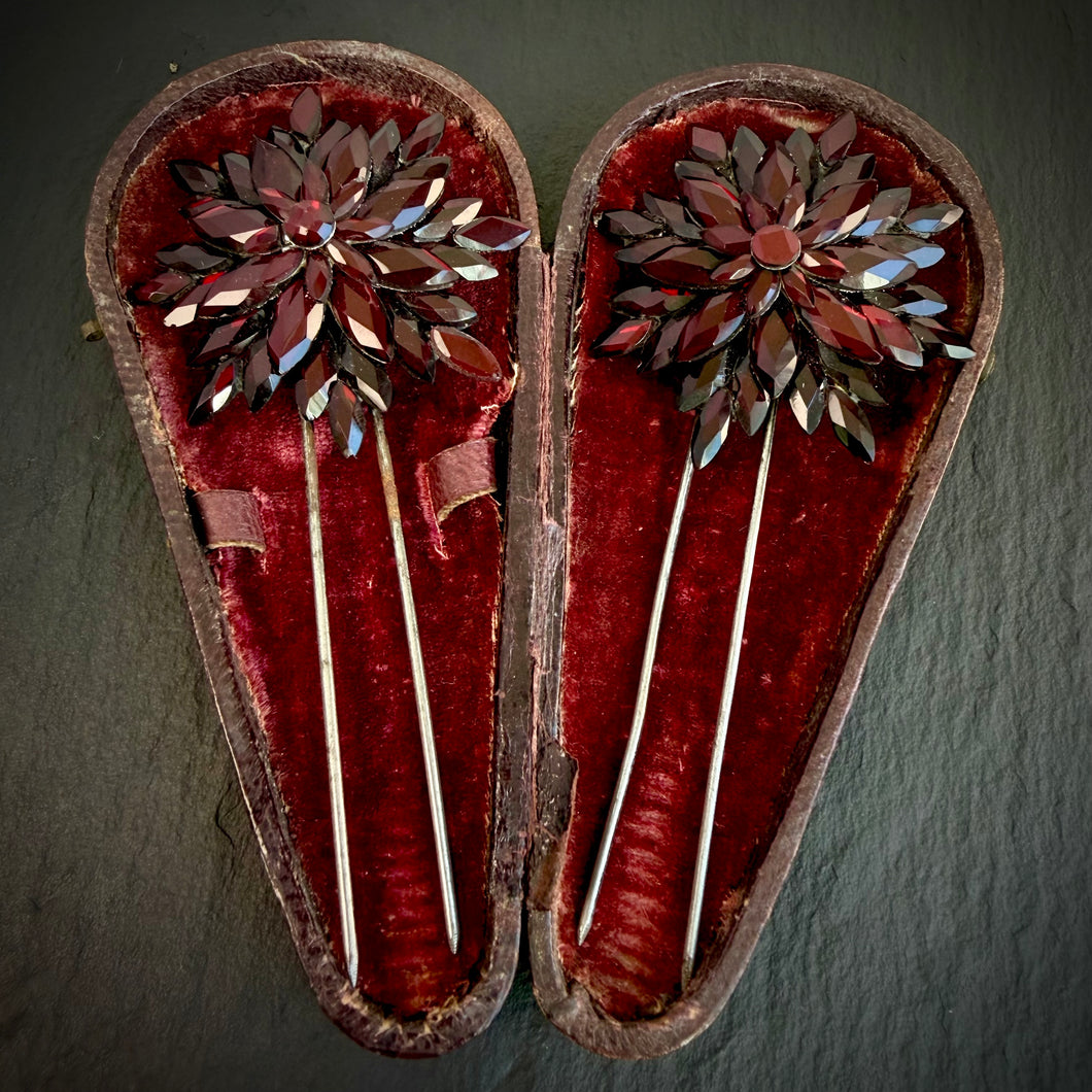 Vauxhall Glass Hair Pins