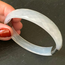 Load image into Gallery viewer, Sterling Silver &amp; Agate Bangle
