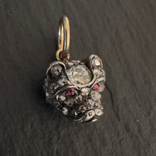 Load image into Gallery viewer, ROCKS Bespoke ~ Antique Gold and Diamond Bulldog Ring
