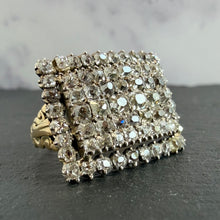 Load image into Gallery viewer, Georgian Diamond Plaque Ring
