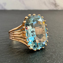 Load image into Gallery viewer, French Aquamarine Ring
