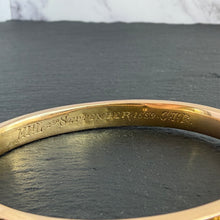 Load image into Gallery viewer, Virtutis Gloria Merces Bangle
