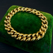 Load image into Gallery viewer, 15k Gold Curb Bracelet
