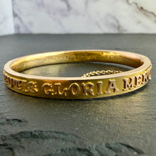 Load image into Gallery viewer, Virtutis Gloria Merces Bangle
