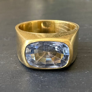 Bespoke Antique Sapphire Ring